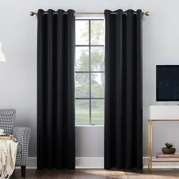 Sun Zero Oslo Extreme Total Blackout Grommet Window Curtain Panel (Single)