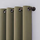 Alternate image 2 for Sun Zero&reg; Oslo Extreme Total Blackout 95-Inch Curtain Panel in Olive Green (Single)