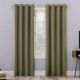 Sun Zero® Oslo Extreme Total Blackout 95-Inch Curtain Panel in Olive Green (Single)