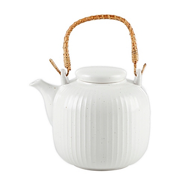 Our Table&trade; Landon Teapot in Sea Salt. View a larger version of this product image.