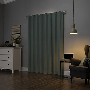 Sun Zero&reg; Cyrus Thermal Total Blackout Back Tab Window Curtain Panel (Single). View a larger version of this product image.