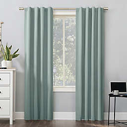 Sun Zero® Cyrus Thermal Total Blackout 63-Inch Curtain Panel in Misty Blue (Single)