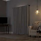 Alternate image 9 for Sun Zero&reg; Evelina Faux Silk Thermal Total Blackout 95-Inch Curtain Panel in Chrome (Single)
