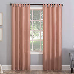 Jacob 63-Inch Tab Top Curtain in Rosewater Pink (Single)