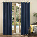 Alternate image 1 for Sun Zero&reg; Sailor Indoor/Outdoor UV Protectant 108-Inch Curtain Panel in Navy Blue (Single)