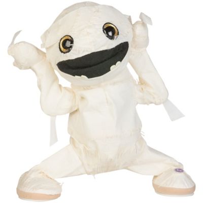 gemmy animated plush splits mummy halloween decoration