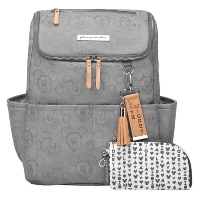 Petunia Pickle Bottom&reg; Love Mickey Method Backpack Diaper Bag in Grey