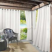 Sun Zero Dermot Indoor/Outdoor UV Protectant Grommet Curtain Panel (Single)