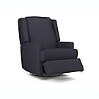 Alternate image 0 for Best Chairs Ainsley Swivel Glider Recliner in Midnight Navy