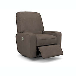 Best Chairs® Bilana Swivel Recliner in Charcoal Grey