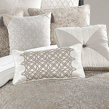Waterford&reg; Spencer 4-Piece Queen Comforter Set in Mocha. View a larger version of this product image.