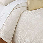 Alternate image 7 for Waterford&reg; Valetta 4-Piece Reversible King Comforter Set in Ivory