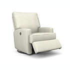 Alternate image 0 for Best Chairs Kersey Power Swivel Glider Recliner in Ivory Snow