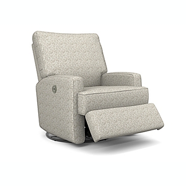 Best Chairs Kersey Power Swivel Glider Recliner in Oatmeal. View a larger version of this product image.