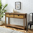 Alternate image 6 for Forest Gate&trade; Wicker Basket Entryway Table