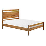 Forest Gate&trade; Queen Mid-Century Modern Solid Wood Bed Frame in Caramel