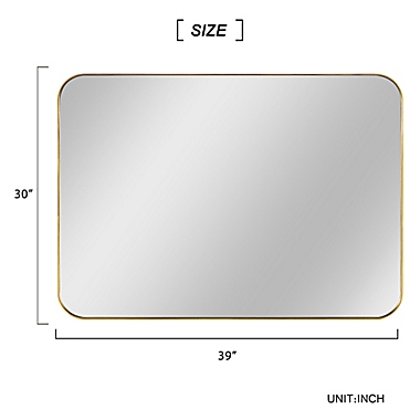 Neutype Stainless Steel Wall Mirror. View a larger version of this product image.