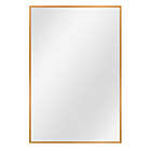 Alternate image 0 for NeuType 36-Inch x 24-Inch Rectangular Bathroom Hanging Mirror in Gold