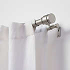 Alternate image 1 for Simply Essential&trade; Deco 36 to 72-Inch Adjustable Double Curtain Rod Set in Silver