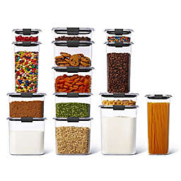 Rubbermaid® Brilliance™ 14-Piece Pantry Food Storage Container Set