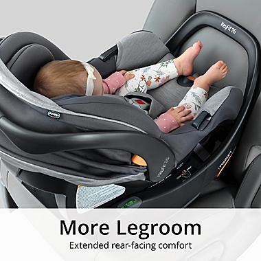 Chicco KeyFit&reg; 35 Zip ClearTex&trade; Infant Car Seat in Ash. View a larger version of this product image.