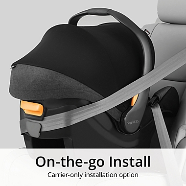 Chicco KeyFit&reg; 35 Zip ClearTex&trade; Infant Car Seat in Ash. View a larger version of this product image.