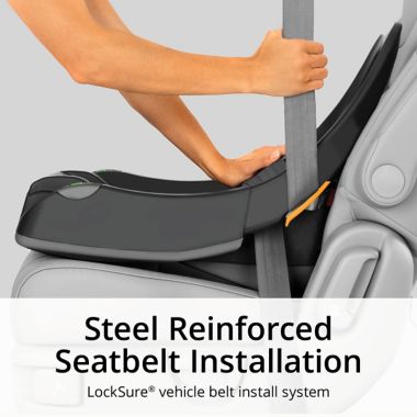 Chicco KeyFit&reg; 35 Zip ClearTex&trade; Infant Car Seat in Ash. View a larger version of this product image.