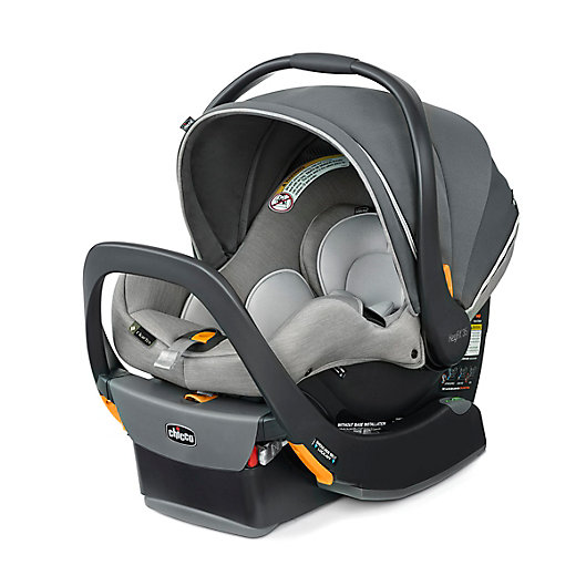 Alternate image 1 for Chicco KeyFit® 35 Zip ClearTex™ Infant Car Seat in Ash