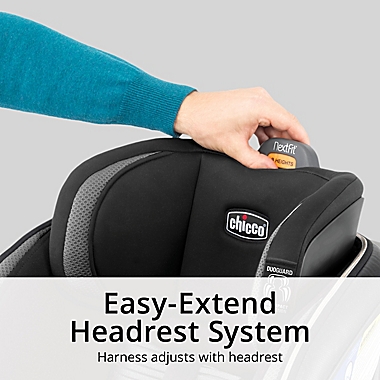 Chicco NextFit&reg; Max Zip Air Extended-Use Convertible Car Seat in Vero. View a larger version of this product image.