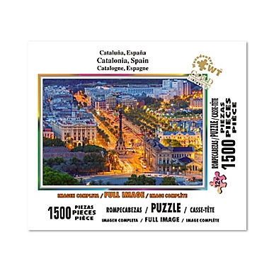 Spain by Wuundentoy 1,500 Pieces Jigsaw Puzzle Catalonia 