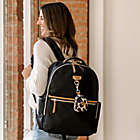Alternate image 5 for TWELVElittle On-the-Go Backpack Diaper Bag in Black/Tan