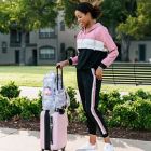 Alternate image 7 for TWELVElittle On-the-Go Backpack Diaper Bag in Black/Tan