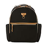 TWELVElittle Midi-Go Diaper Backpack in Black/Tan