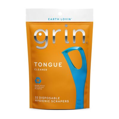 grin® 32-Count Disposable Tongue Cleaners