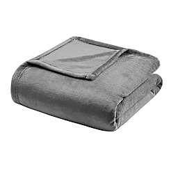 Madison Park® Microlight King Blanket in Grey