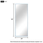 Alternate image 5 for Neutype 64-Inch x 21-Inch Full-Length Mirror with Stand