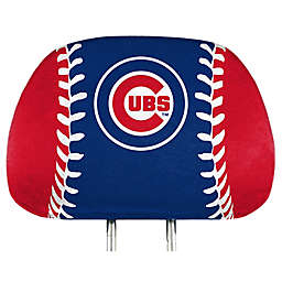 MLB Chicago Cubs Printed Headrest Covers (Set of 2)