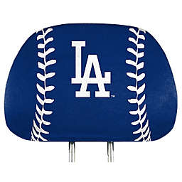 MLB Los Angeles Dodgers Printed Headrest Covers (Set of 2)
