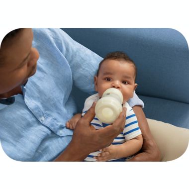 MAM 5 oz. Anti-Colic Bottle in White. View a larger version of this product image.