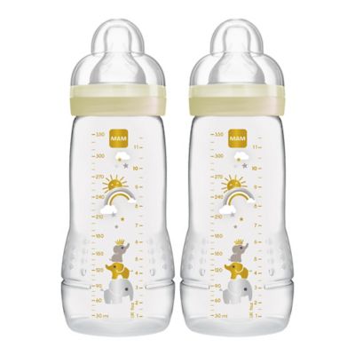 Parent's Choice 9oz Stainless Steel Single Wall Wide Neck Baby Bottle, Ages  0+ Months