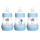 Alternate image 1 for MAM 3-Pack 5 fl. oz. Anti-Colic Bottles in Blue