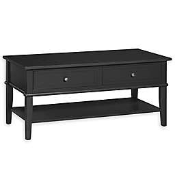 Ameriwood Home Cottage Hill Coffee Table in Black