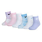 Alternate image 0 for Nike&reg; Size 2-4T 6-Pack Socks in Tie Dye
