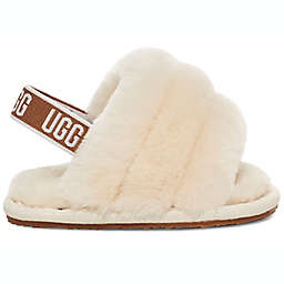 UGG® Fluff Yeah Slide Strap Sandal in Natural