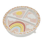 Sugarbooger&reg; by o.r.e. Rainbows & Sunshine Divided Suction Plate