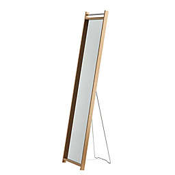 Adesso® Abigail 13-Inch x 61-Inch Rectangular Standing Floor Mirror in Natural