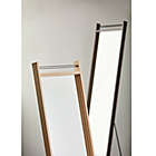 Alternate image 3 for Adesso&reg; Abigail 13-Inch x 61-Inch Rectangular Standing Floor Mirror in Walnut