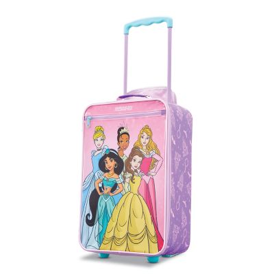 American Tourister Disney Princesses 18 Inch Upright Luggage In Pink Buybuy Baby