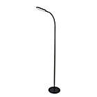 Alternate image 0 for Simply Essential&trade; LED Task Floor Lamp in Matte Black with Plastic Shade