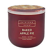 Heirloom Home&trade; Baked Apple Pie 14 oz. Jar Candle with Wood Lid